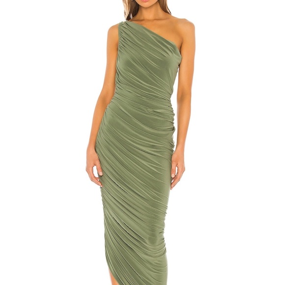 Norma Kamali Dresses & Skirts - Norma Kamali Diana Gown in Celadon